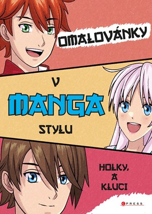 Omalovánky v manga stylu - kol.