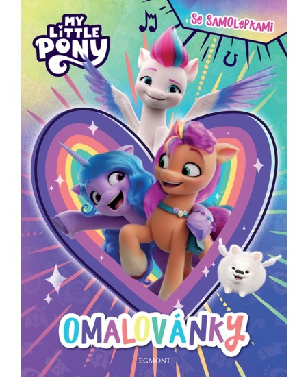 My Little Pony - Omalovánky se samolepkami