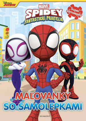 Spidey a jeho fantastickí kamaráti: Maľovanky so samolepkami - kniha z kategorie Omalovánky