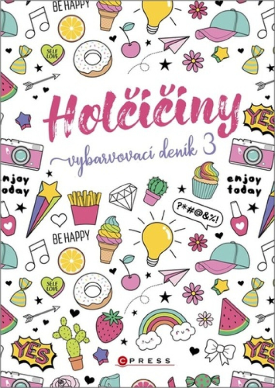 Holčičiny - Vybarvovací deník 3 - Věra Mleczková