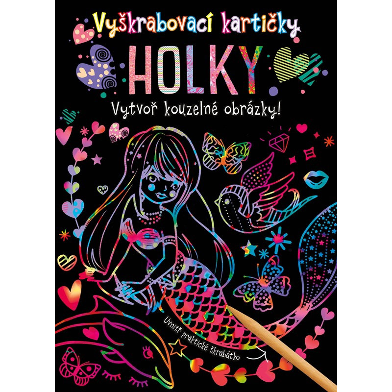 Vyškrabovací kartičky: Holky - kolektiv