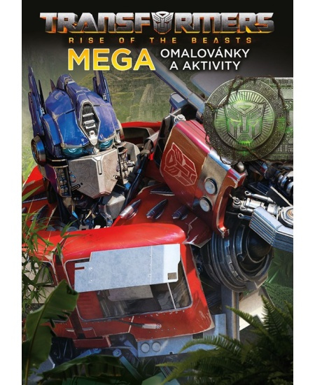 Transformers - Mega omalovánky a aktivity