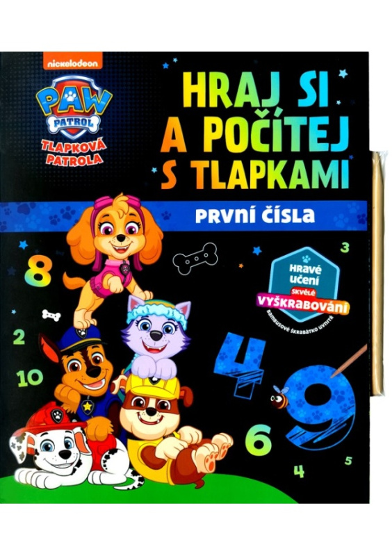 Tlapková patrola - Hraj si a počítej s tlapkami - kolektiv