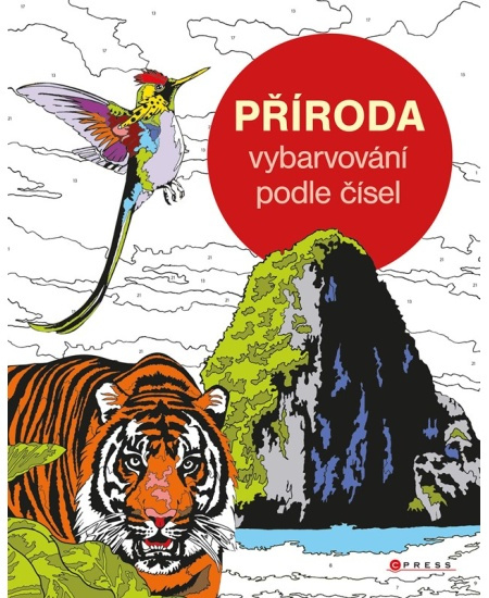 Vybarvování podle čísel: Příroda - kolektiv