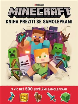 Minecraft - Kniha přežití se samolepkami - kolektiv