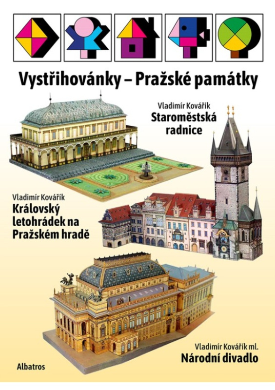 Vystřihovánky - Pražské památky - Josef Kropáček