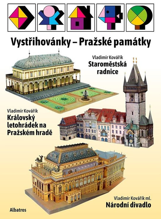 Vystřihovánky - Pražské památky - Josef Kropáček
