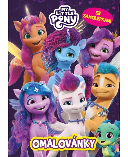 My Little Pony - Omalovánky se samolepkami