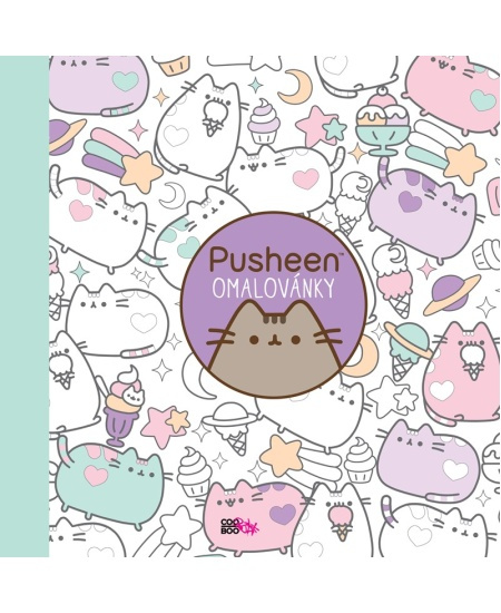 Pusheen - omalovánky - Claire Beltonová