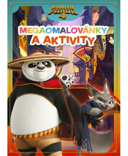 Kung Fu Panda 4 - Mega omalovánky a aktivity