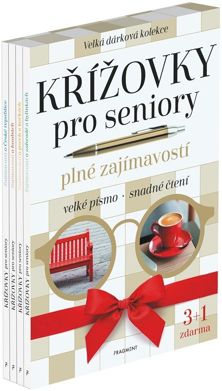 Křížovky pro seniory plné zajímavostí (box) Fragment