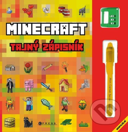 Minecraft - tajný zápisník - Michaela Bystrá Radvanová, Pavla Navrátilová Filip (ilustrátor)