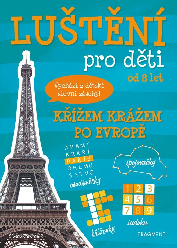 Luštění pro děti - Křížem krážem po Evropě - kolektiv