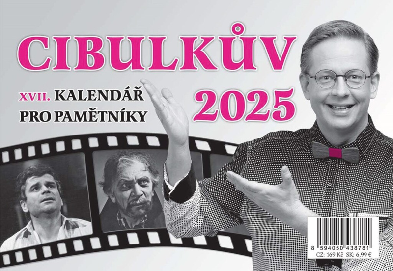 Cibulkův kalendář pro pamětníky 2025 - Aleš Cibulka