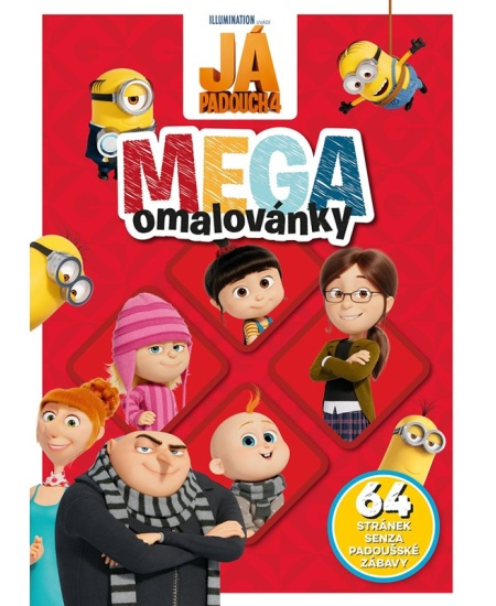 Já padouch 4 - Mega omalovánky
