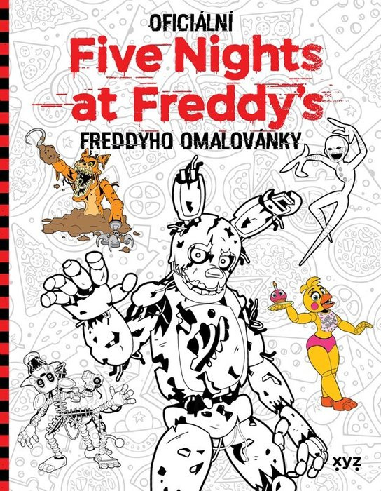 Five Nights at Freddy's: Freddyho omalovánky - Scott Cawthon