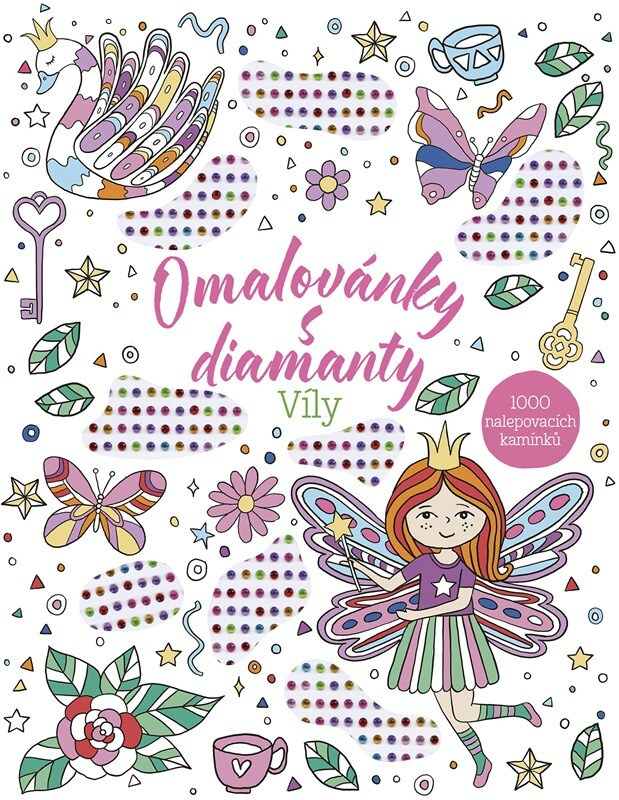 Omalovánky s diamanty – Víly - Grace West