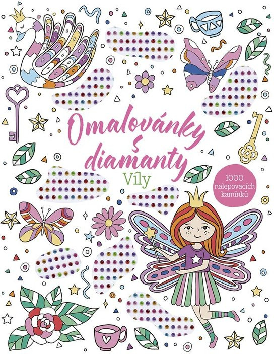 Omalovánky s diamanty – Víly - Grace West