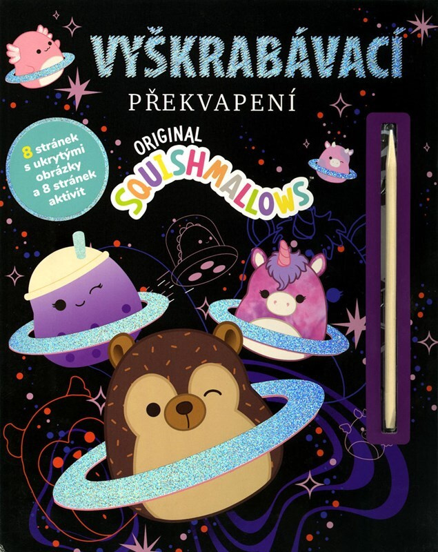 Squishmallows - Vyškrabávací překvapení Alicanto