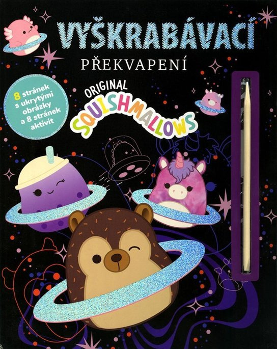 Squishmallows - Vyškrabávací překvapení Alicanto