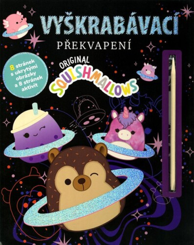 Squishmallows - Vyškrabávací překvapení Alicanto