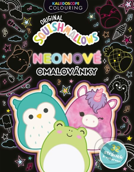 Squishmallows - Neonové omalovánky - kolektiv