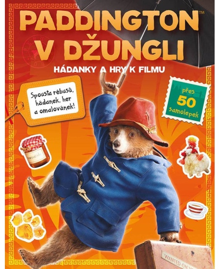 Paddington v džungli - Hádanky a hry k filmu