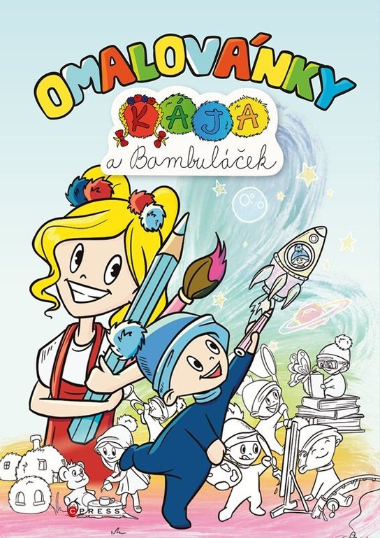 Kája a Bambuláček – Omalovánky - Štěpánka Koblížková