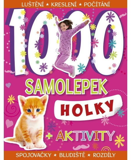 1000 samolepek – Holky - kolektiv