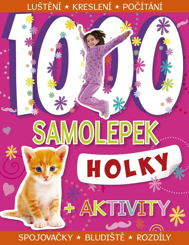 1000 samolepek – Holky - kolektiv