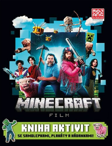 Minecraft film - Kniha aktivit Alicanto