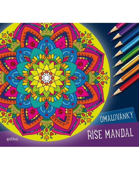 Říše mandal – omalovánky - Andrea Brázdová