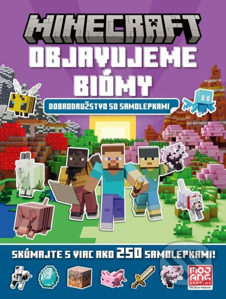 Minecraft - Objavujeme biómy so samolepkami - kolektív autorov - kniha z kategorie Beletrie pro děti