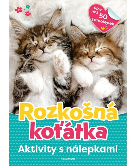 Aktivity s nálepkami – Rozkošná koťátka - Cuberdon - kniha z kategorie Úkoly pro děti