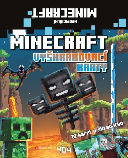 Vyškrabovací karty: Minecraft CPRESS