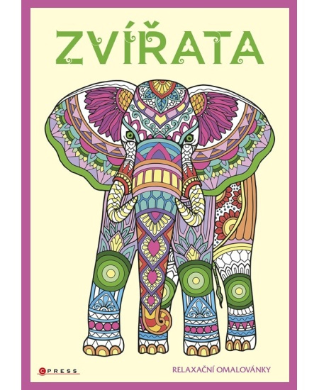 Zvířata – relaxační omalovánky - Zuzana Neubauerová