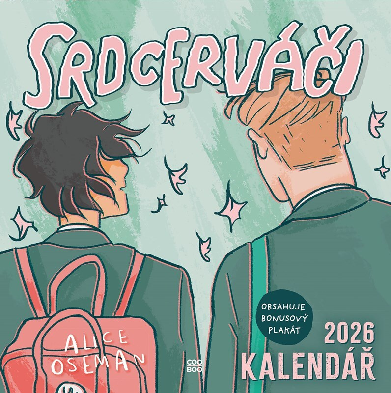 Srdcerváči - kalendář 2026 COOBOO