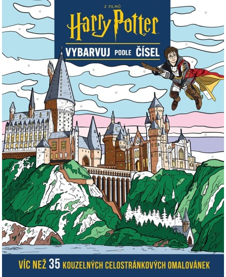 Vybarvuj podle čísel: Harry Potter - Thunder Bay Press