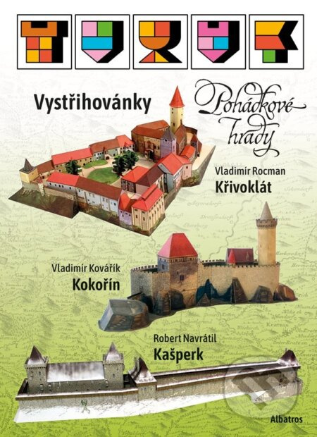 Vystřihovánky - Pohádkové hrady ALBATROS