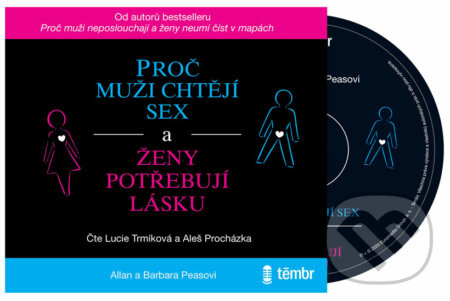 Proč muži chtějí sex a ženy potřebují lásku - Allan Pease, Barbara Peaseová