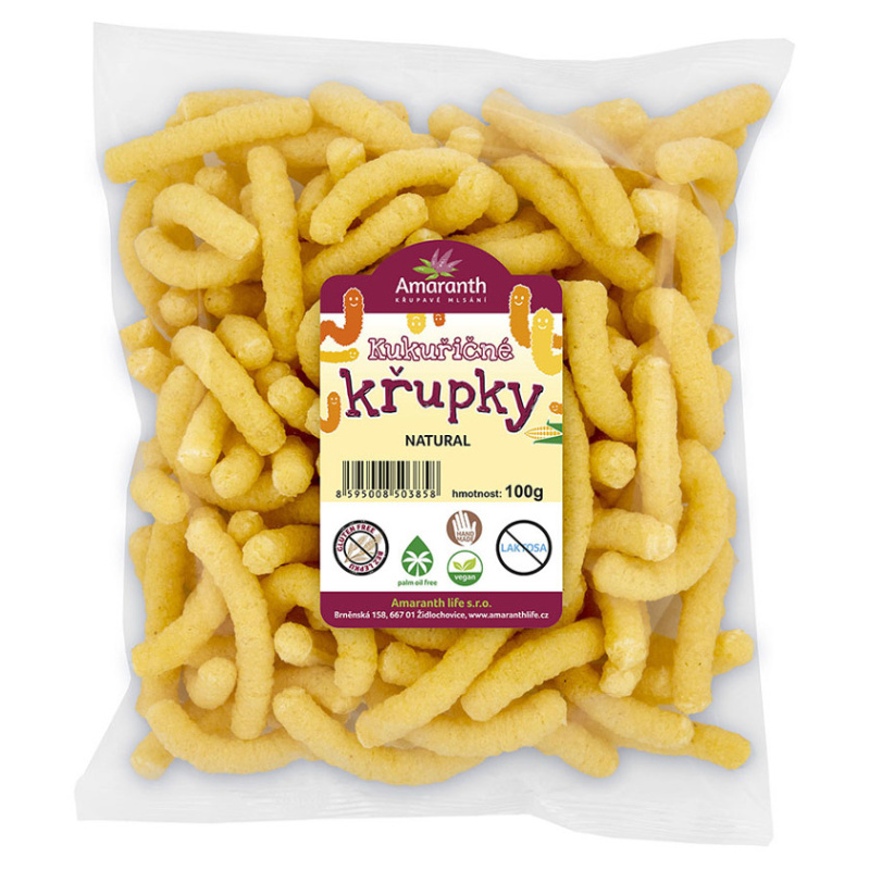 AMARANTH Křupky long kukuřičné 100 g