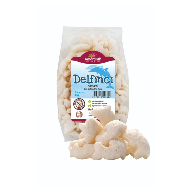 AMARANTH Delfínci naturál 80 g