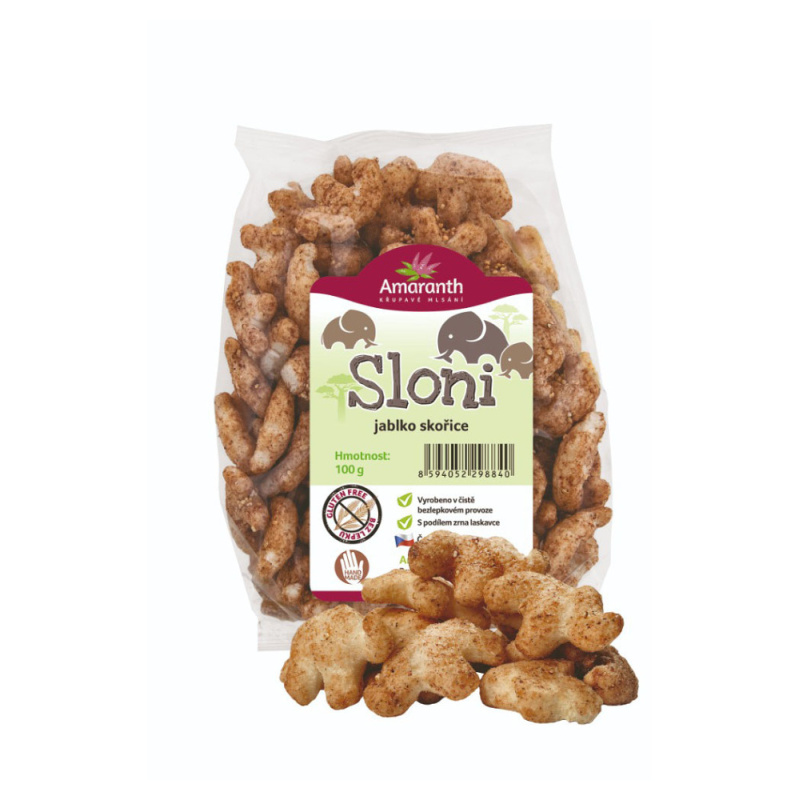 AMARANTH Sloni jablko skořice 100 g