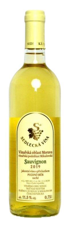 ZD Sedlec Sedlec Sauvignon Pozdní sběr 2020