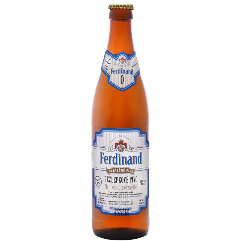 Ferdinand Nealkoholické pivo bezlepkové
