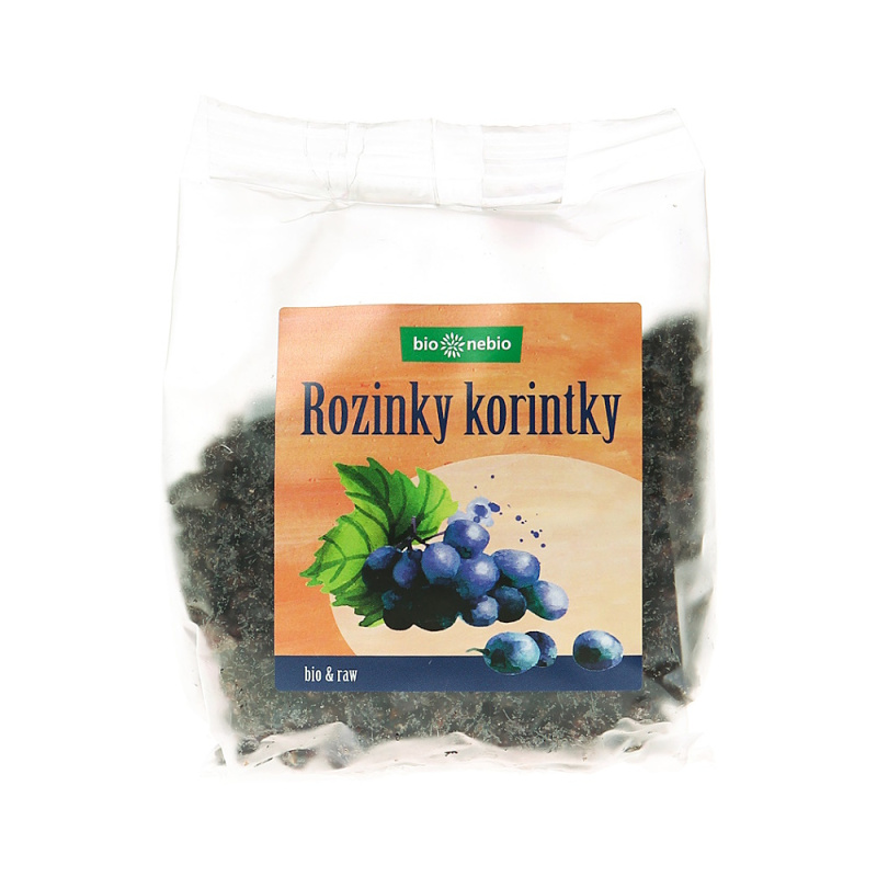 BIO NEBIO Rozinky korintky BIO 150 g