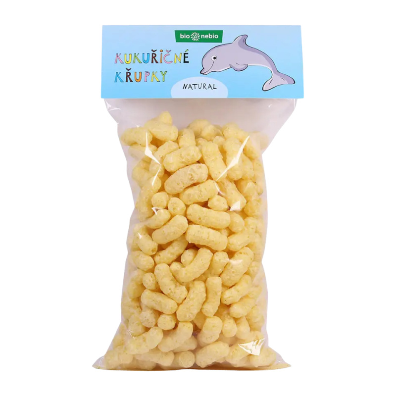 bio nebio Kukuřičné křupky natural 100 g