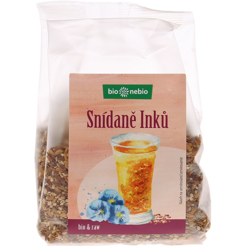 Bionebio BIO Směs 4 druhů semínek - Snídaně Inků