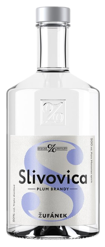 Slivovica Žufánek 50 % 0,5 l