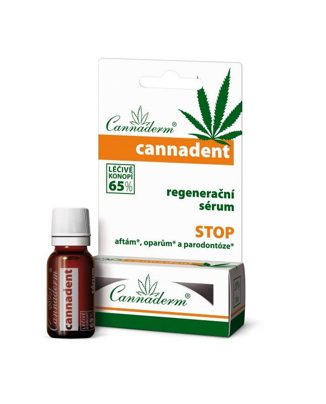 CANNADERM Cannadent regeneračné sérum na afty a opary 5 ml
